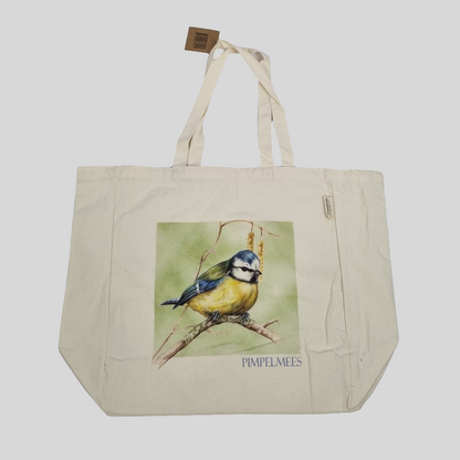 Cotton shopping bag with print - Pimpelmees