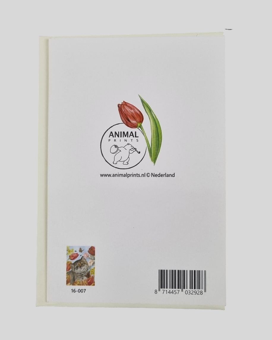 Staande klapkaart thema - Happiness