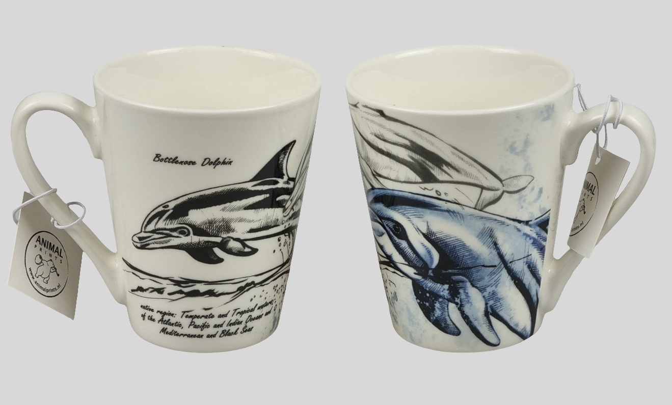 Tassenserie Wildtiere – Delfin