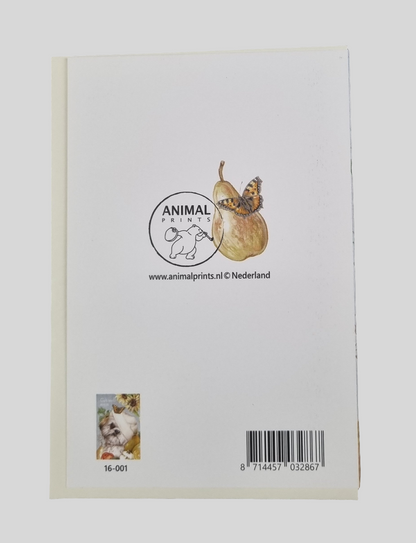 Staande klapkaart thema - Get well soon