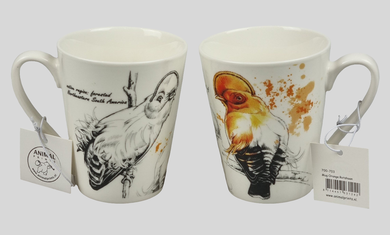 Mokkenserie Wildlife - Oranje Rotshaan