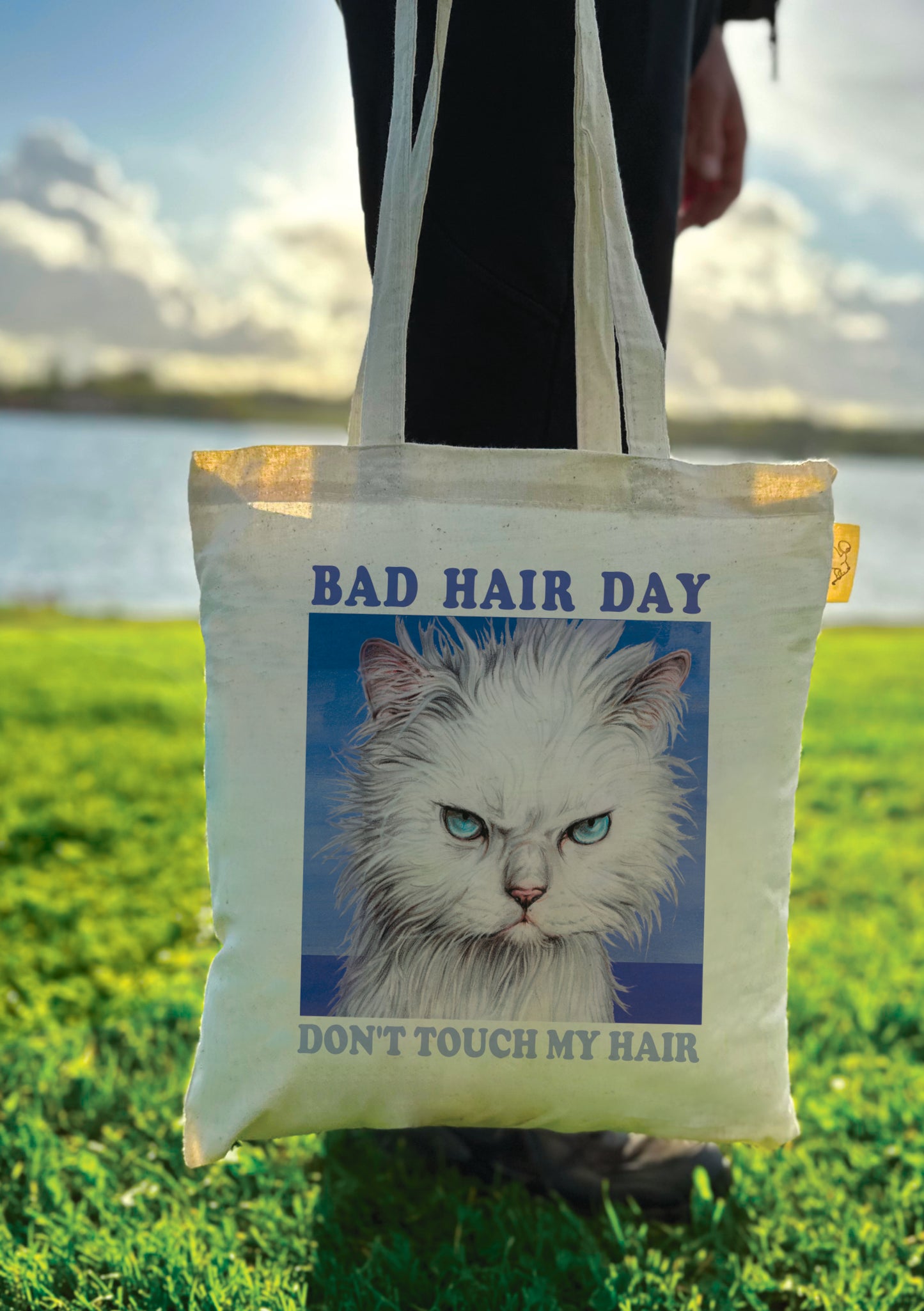 T-shirt Bad Hairday collectie: Don't touch my hair (01-307 KL)