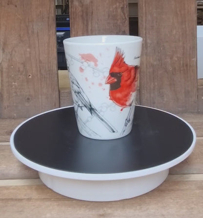 Mokkenserie Wildlife - Rode Kardinaal