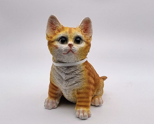 Beeldje kat - cypers rood