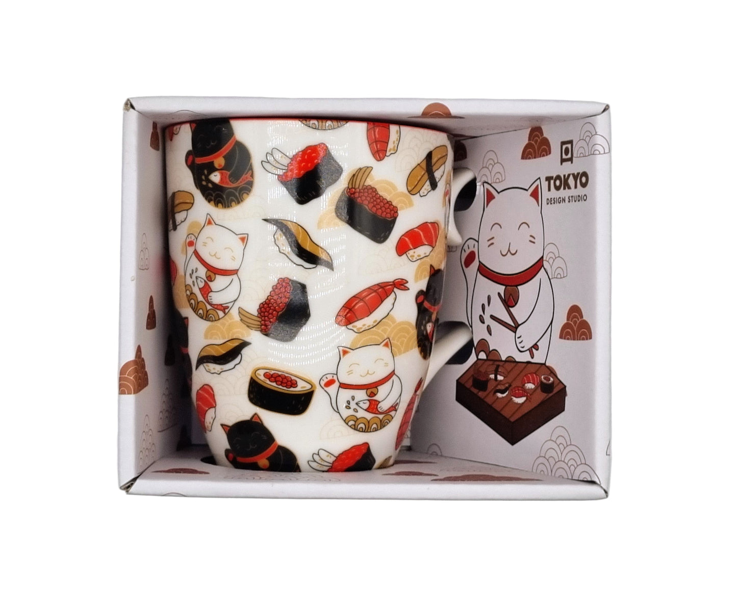 Keramische mok - Japanse stijl - decor 10