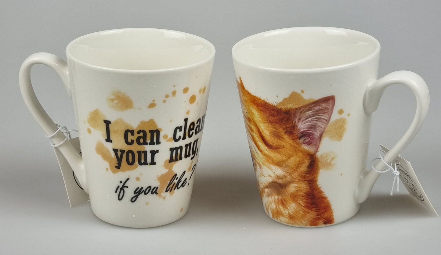 Mok "I can clean up your Mug - Cat" - New collection