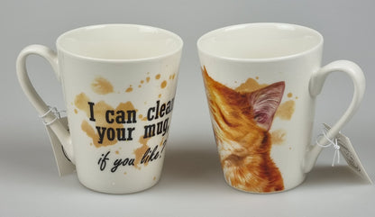 Mok "I can clean up your Mug - Cat" - New collection