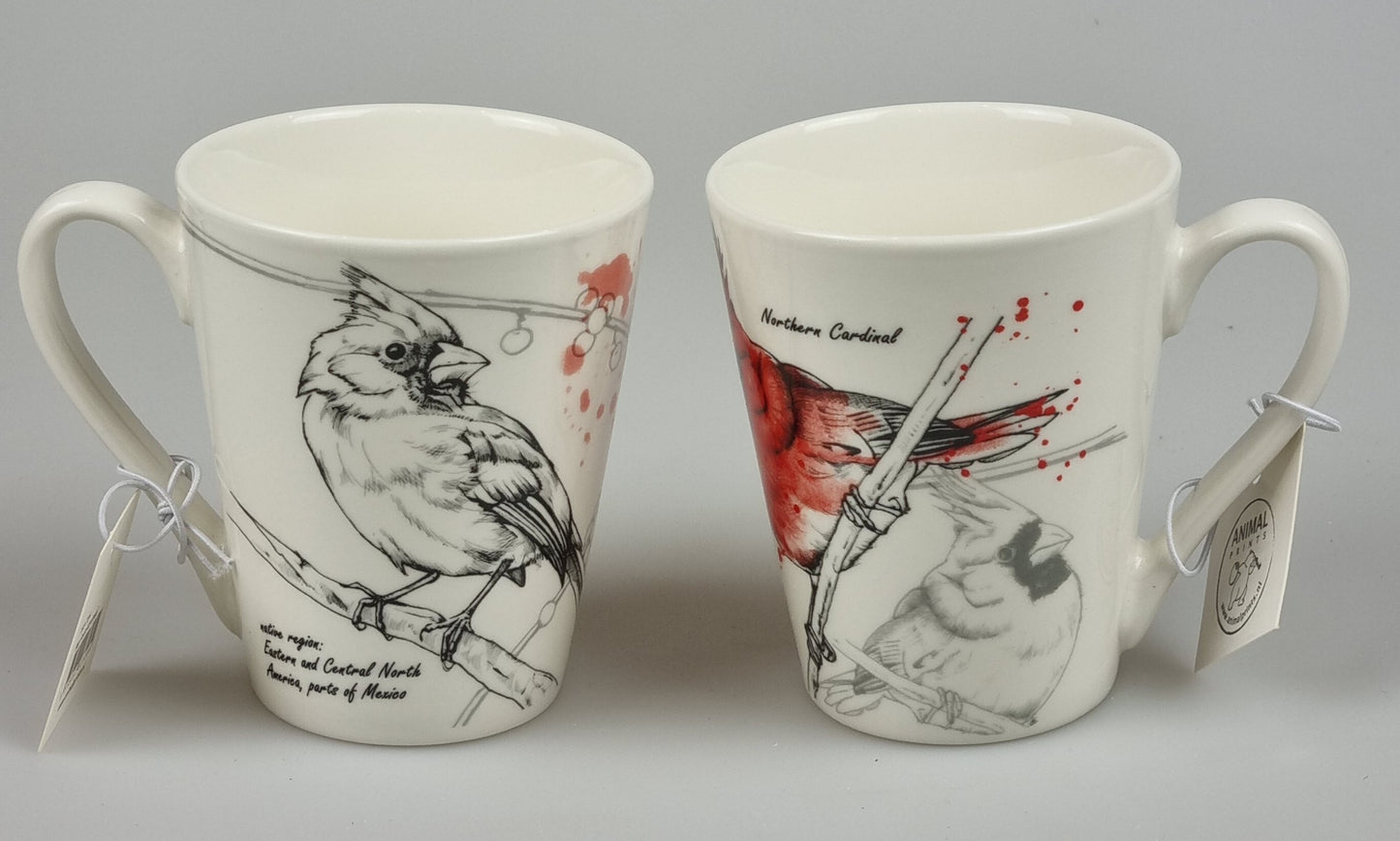 Mokkenserie Wildlife - Rode Kardinaal