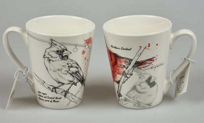 Mokkenserie Wildlife - Rode Kardinaal