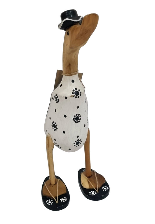 Holzentenstatue – Fairtrade-Produkt
