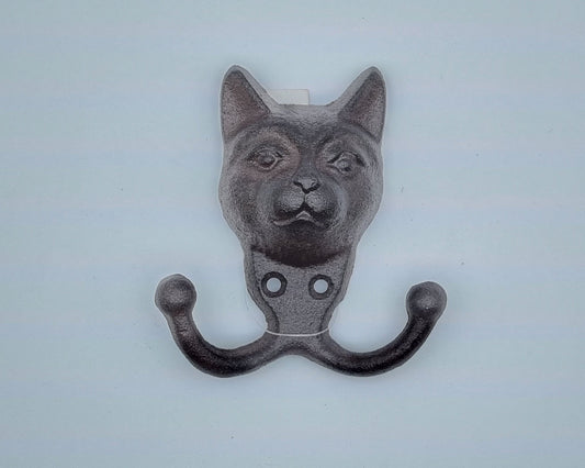Kleiderbügel aus Gusseisen - Katze