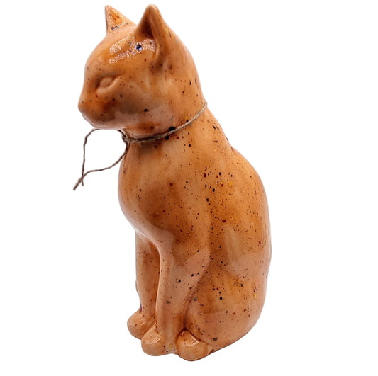 Steinstatue – Katze