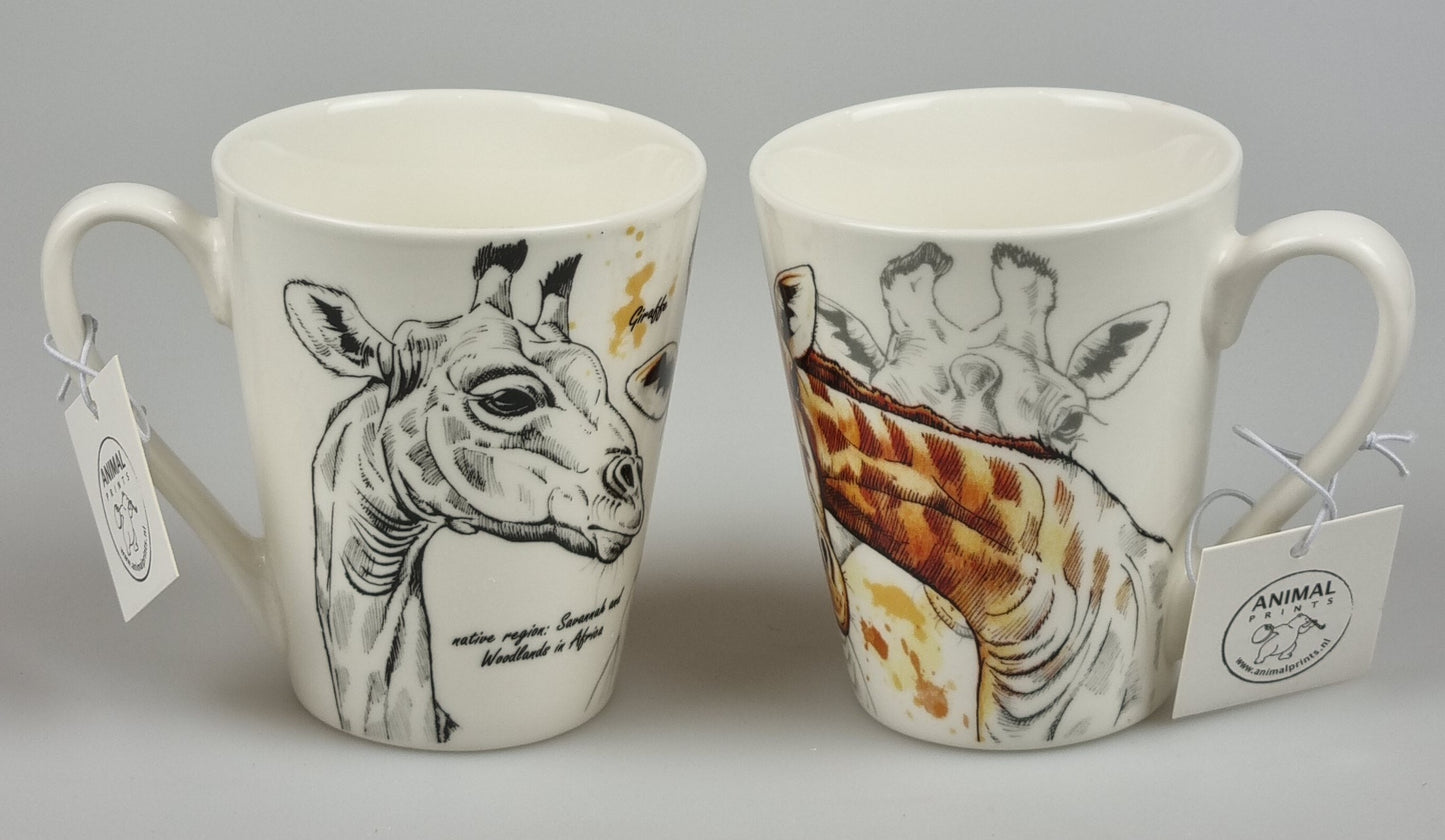 Tassenserie Wildtiere – Giraffe