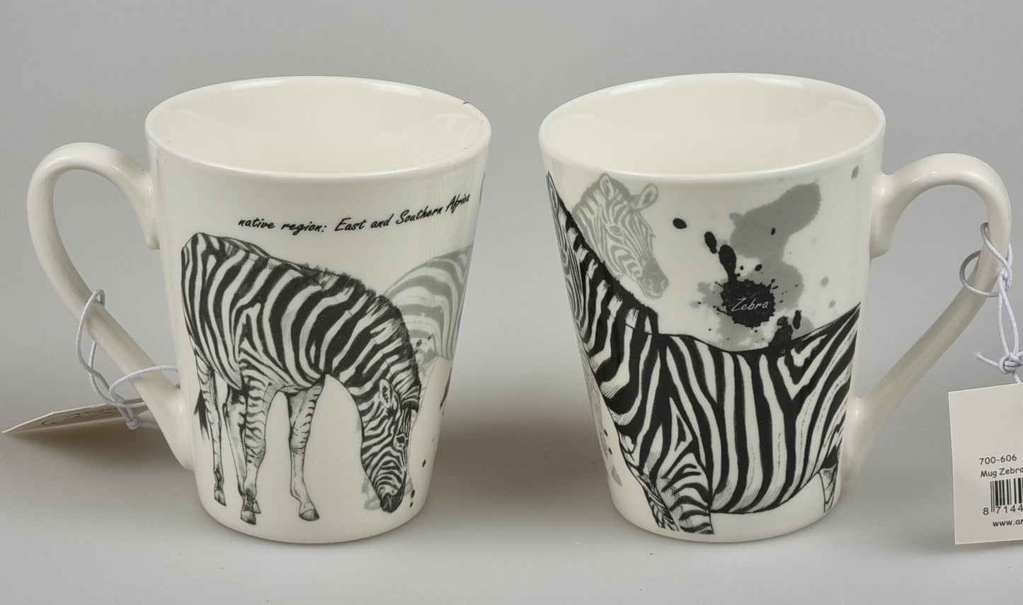 Tassenserie Wildtiere – Zebra