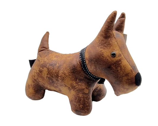 Türstopper aus Leder – Hund – Terrier