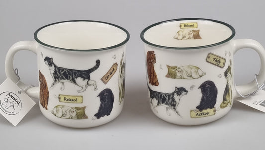 Mokken met collage - Katten - design 2