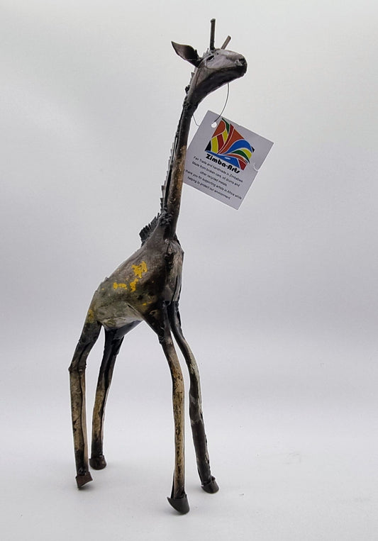 Metallgiraffe – Fair-Trade-Produkt