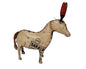 Ezel van gerecycled metaal - FAIRETRADE
