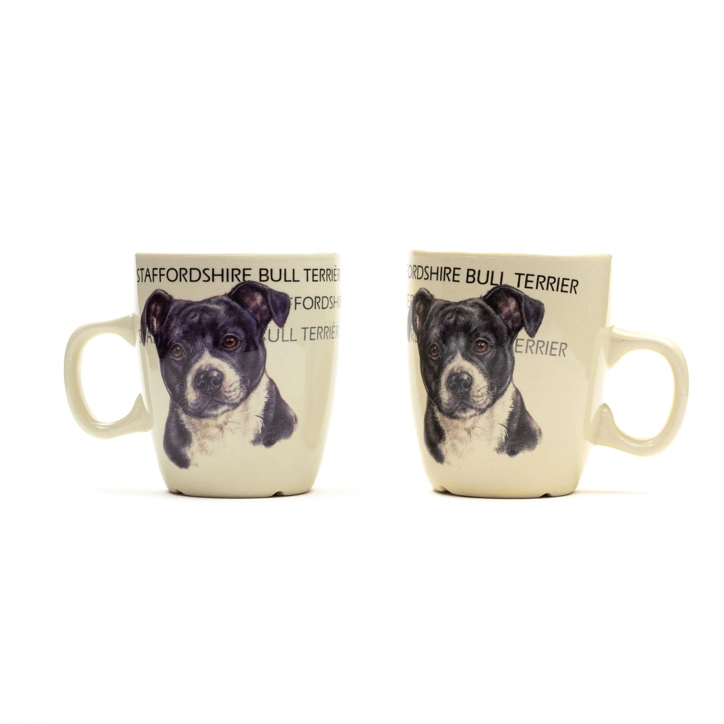 Senseo-Becher Staffordshire Bullterrier pro 3 Stück