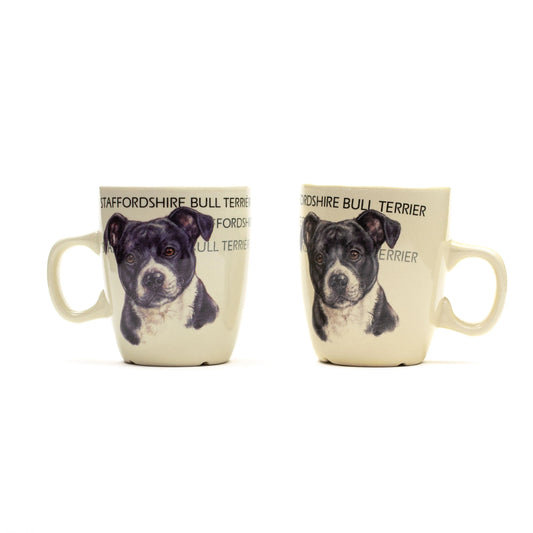 Senseo mok Staffordshire Bull Terrier per 3 stuks