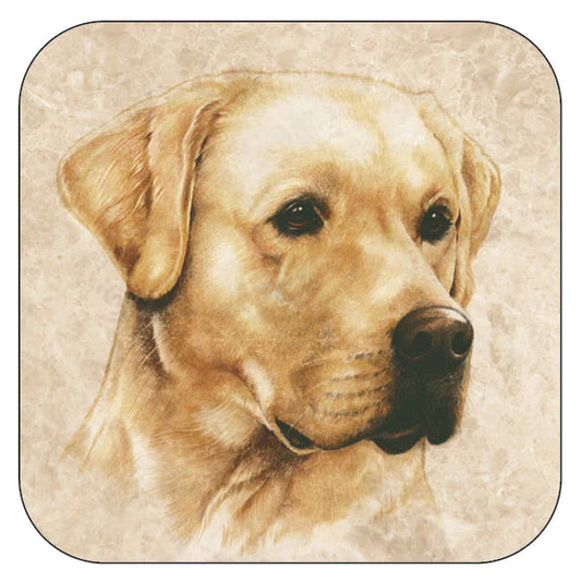 Untersetzer pro 3 Stück Blonder Labrador