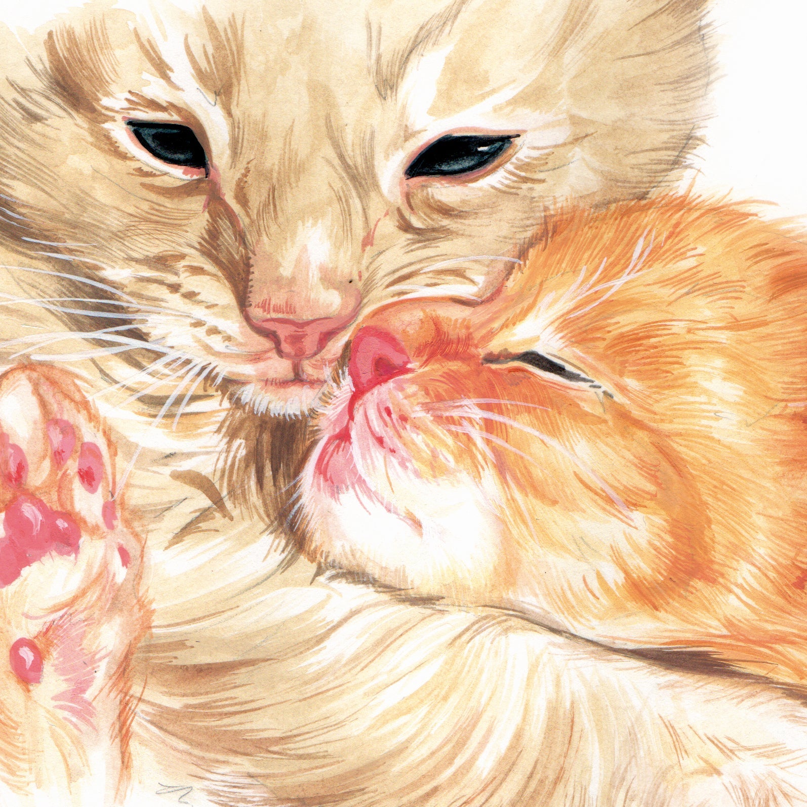 Vierkante kaart - Echte liefde begint bij jezelf..