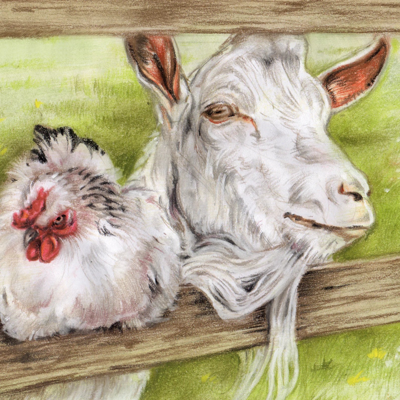 Quadratische Karte - 2 fette Freunde, du und ich