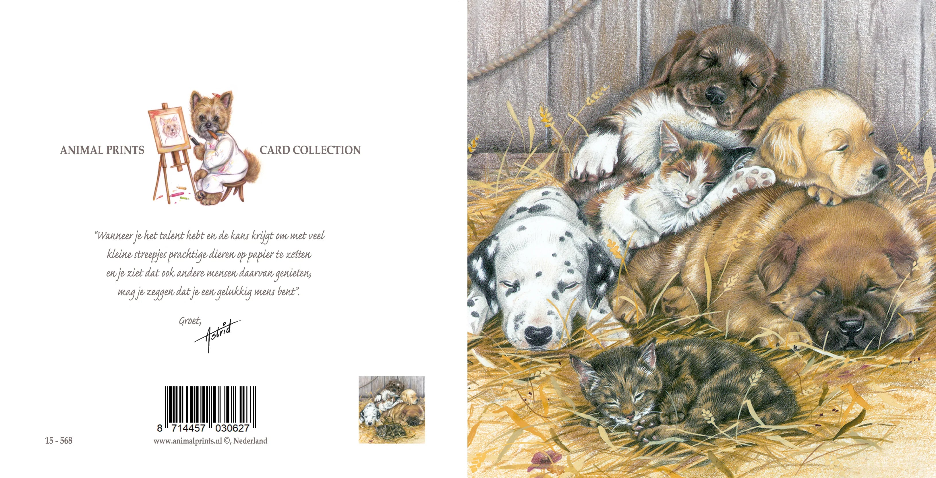 Quadratische Karte - Zeit für eine Pause.