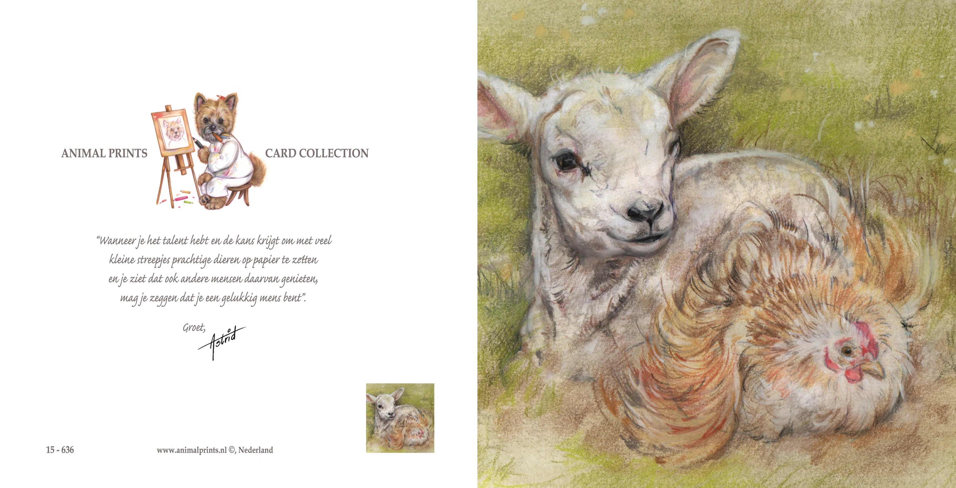 Vierkante kaart - Zo was het ooit bedoeld.