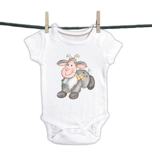 Babyromper  Happy Farm - Geitje