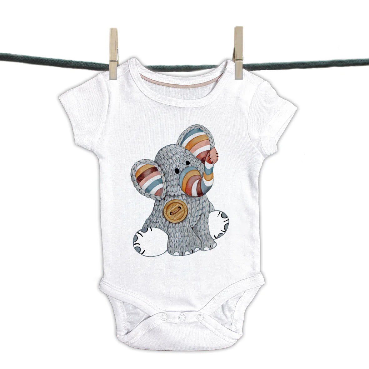 Babyromper Inaya collectie - Olifantje