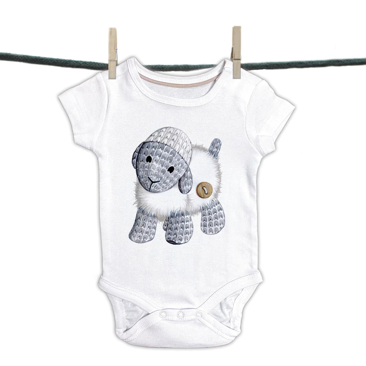 Babyromper Inaya collectie - Lammetje