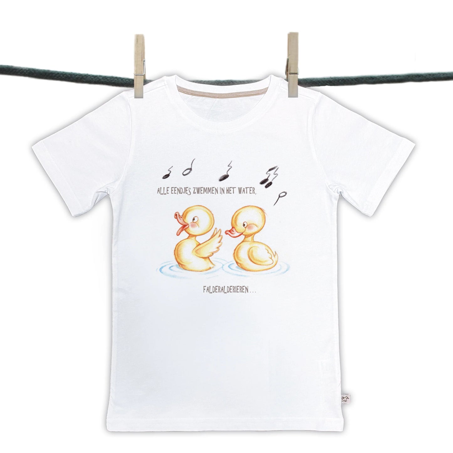 T-Shirts - Nursery Rhymes - "All Ducklings Swim in the Water"